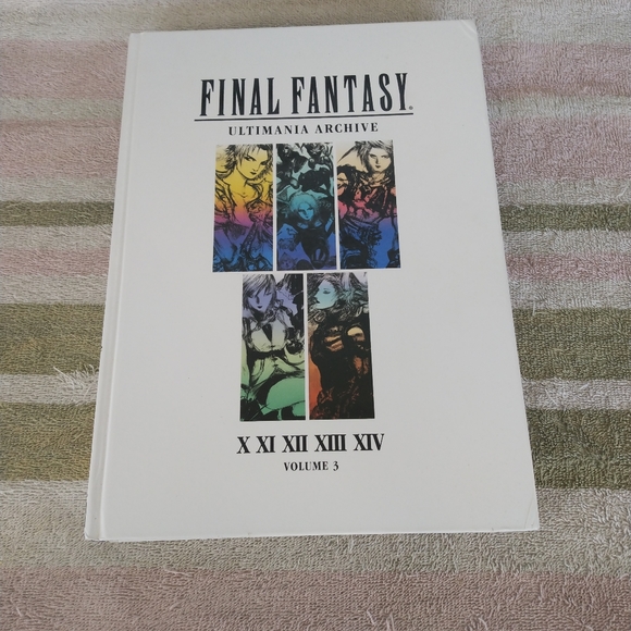 Final Fantasy Ultimania Archive Volume 3 hard cover book - Picture 1 of 12